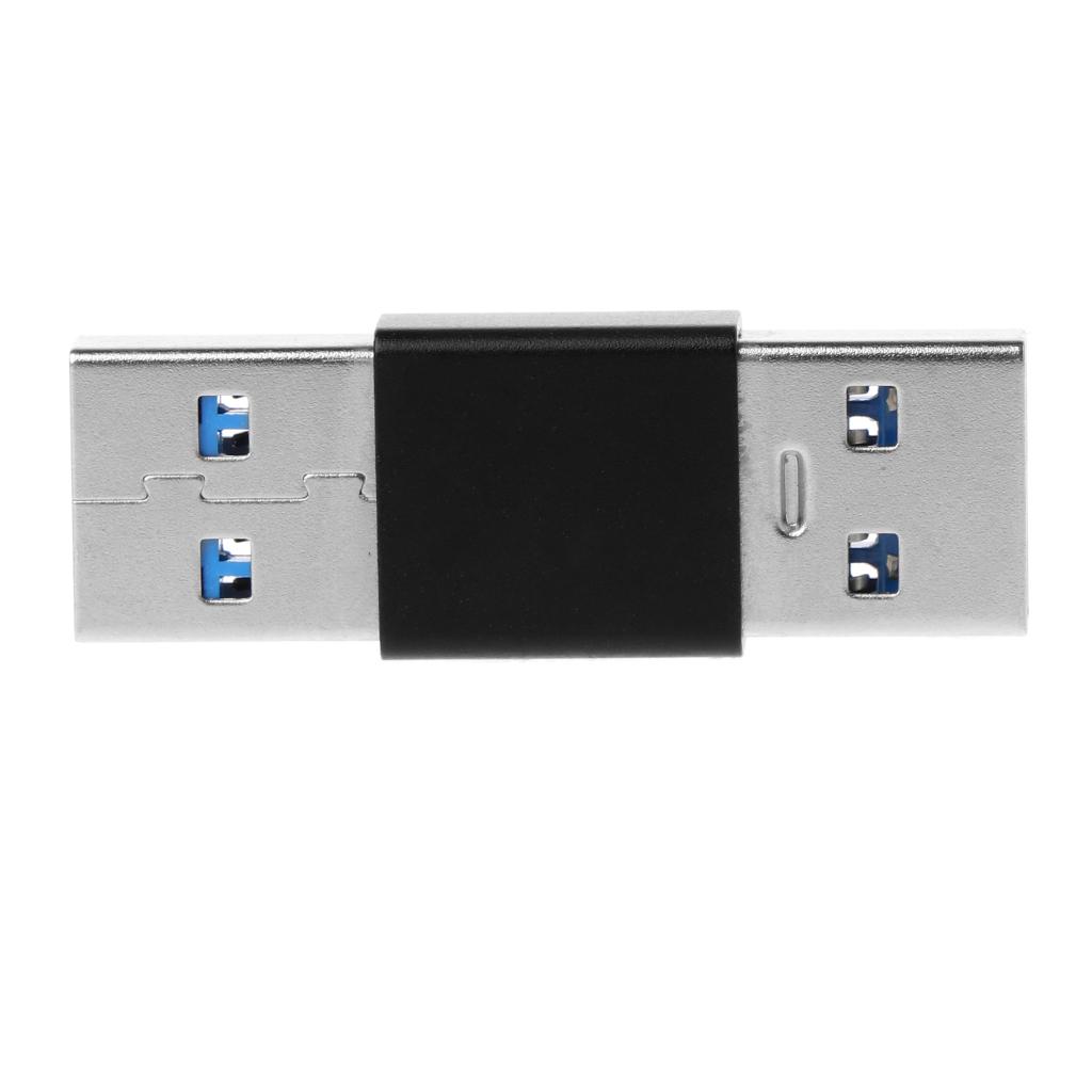 1 Pc Portable USB 3.0 Male To Male Extender Adapter High Speed Connector Coupler Durable Stable Mini Lightweight Adapter
