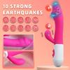 Rabbit Vibrator Dildo Powerful Dual Vibration G Spot Clitoris Stimulation Masturbators Vaginal Massager Adult For Women Sex Toys