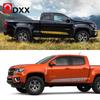 Pickup Door Side Decals For VW Amarok Chevrolet Colorado Isuzu D-Max Car Stickers Truck Stripes Vinyl Decor Cover Accessories
