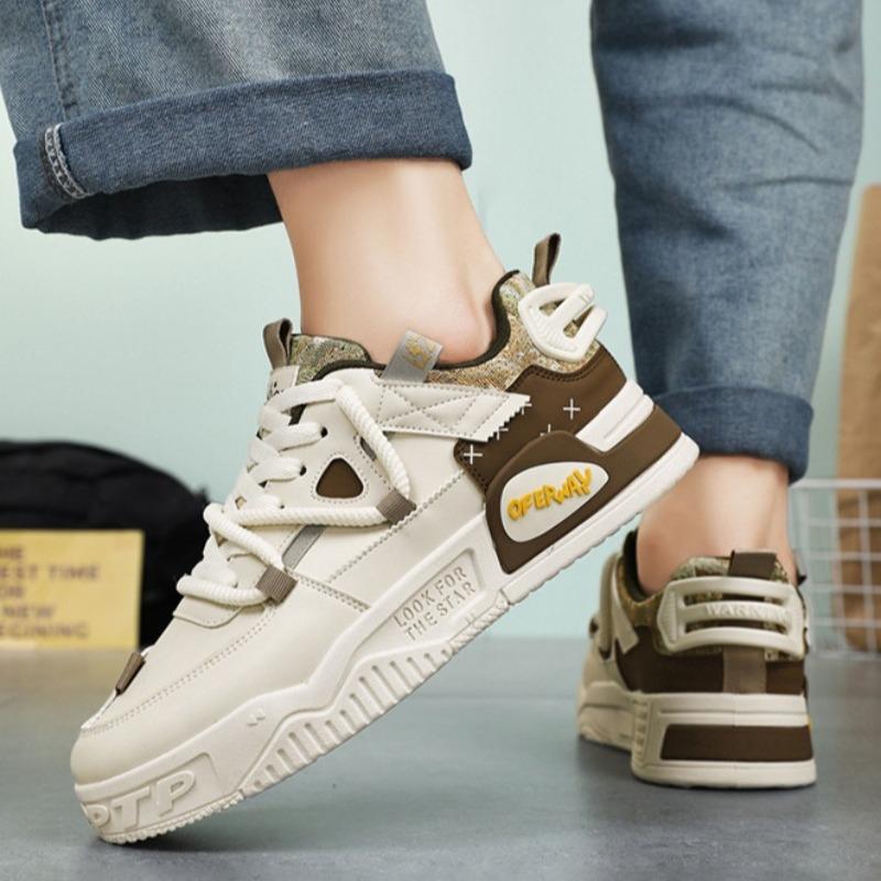 2024 Nya Herr Casual Skateboard Skor Designer Trendiga Sneakers med mjuk sula för Män Jogging Herr Vulkaniserade Skor Zapatillas Hombre