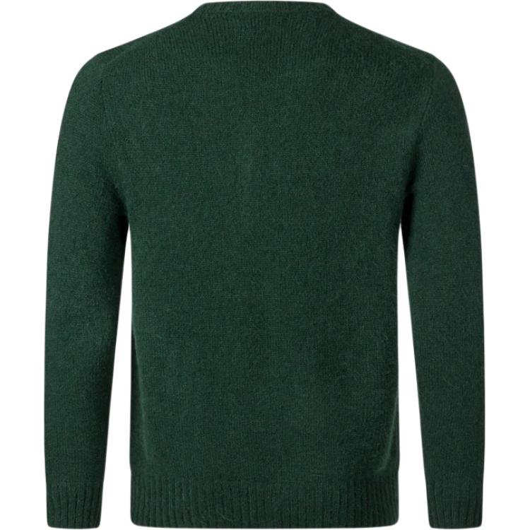 Polo Ralph Lauren Solid Color Crew Neck Knitted Sweater Men sweater Green MNPOSWE16810272-D08