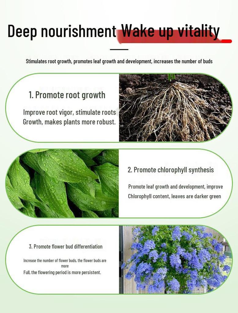 Universal Liquid Fertilizer for Flowers, Green Plants, Hydroponics, Succulents, and Potted Money Trees