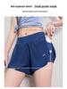 Damen Schnelltrocknende Yoga-Shorts: Herbst 2025 Slim Fit mit Tasche