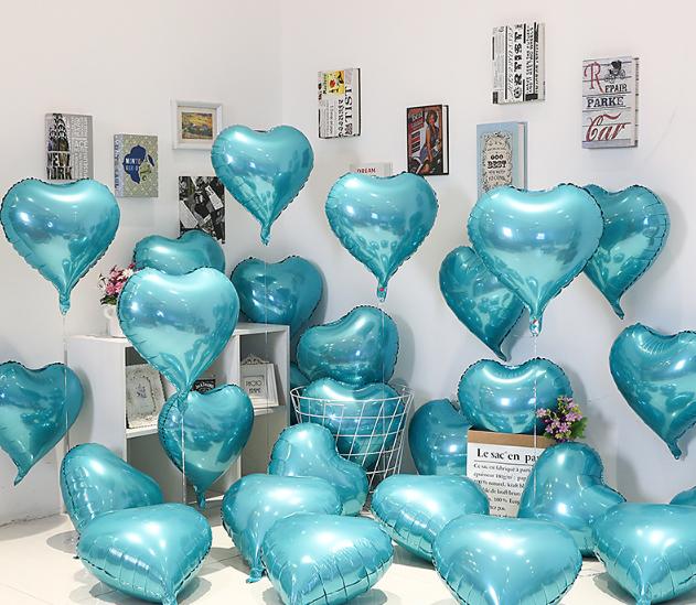 DIY Hochzeitsfeier Dekoration Liebesballons Tag Romantischer Heiratsantrag für Zuhause Happy Birthday Ornament Feiertagsballons