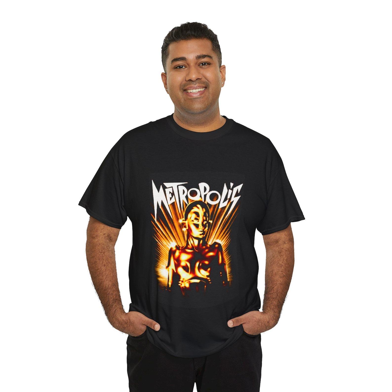 Metropolis OG Graphic Tee, Classic New World Order One Eye Symbolism, Unisex T shirt, Retro Cityscape Shirt, Urban Streetwear, 3XL
