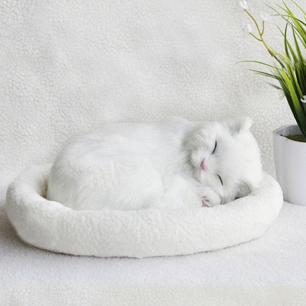 Home Decor Car Interior Decoration Electronic Pet Simulation Animal Stuffed Toy Plush Ornament