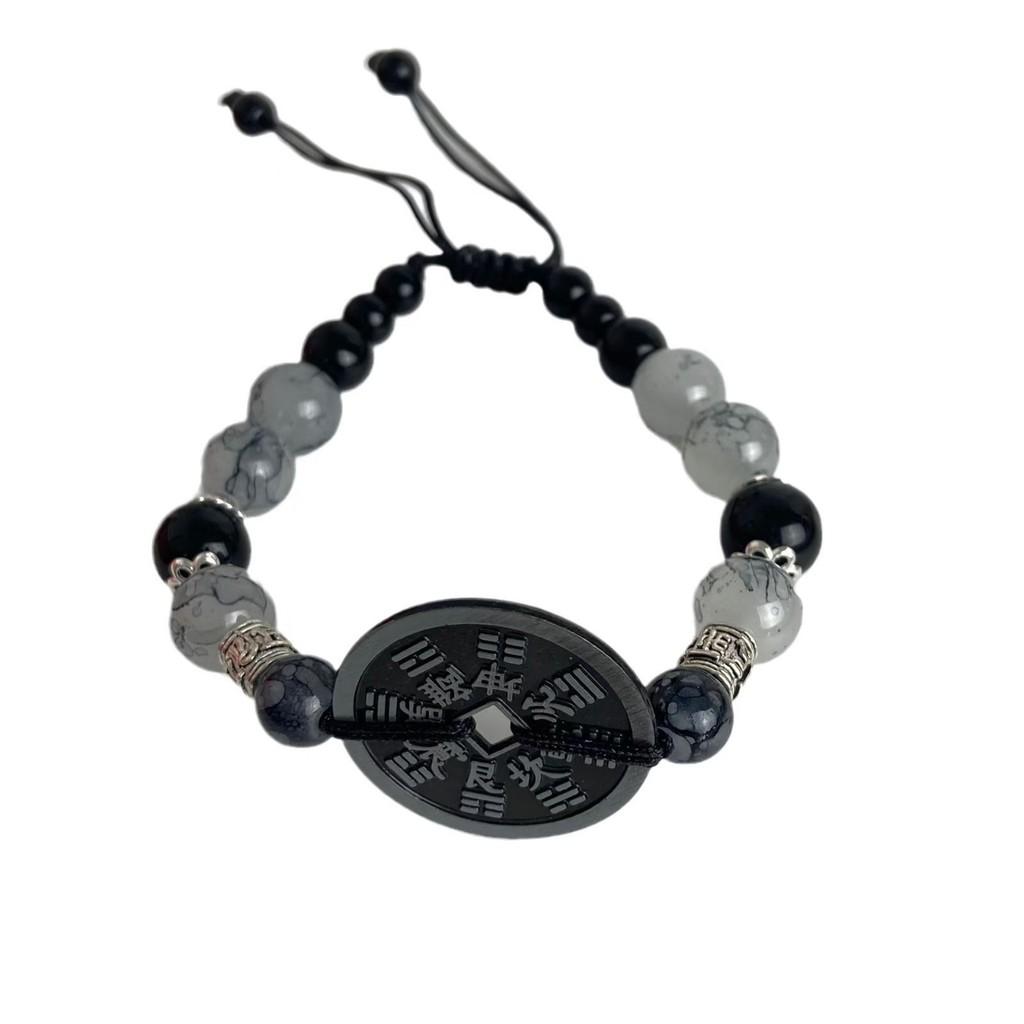 New Elegant Chinese Style Beaded Bracelet With Mountain Ghost Flower Design Women For