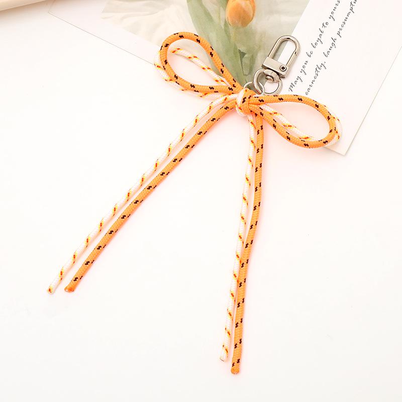 Creative Pearl Bow Pendant Keychain: Exquisite Gift Accessory for Bag or Phone Case