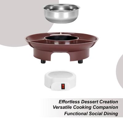 Chocolate Melting Pot Butter Warmer Cup Kitchen Supplies Cheese And Chocolate Fondue Machine For Cream Milk Coffee Desserts