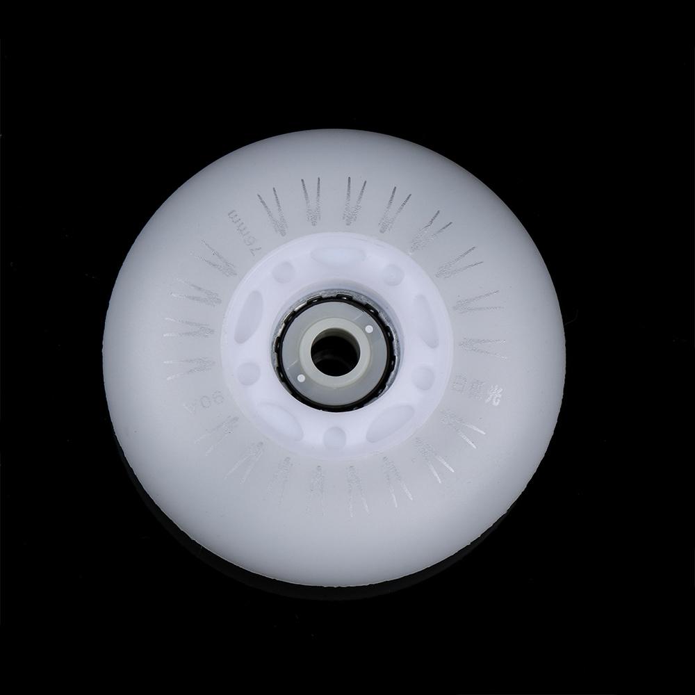 4pcs LED 90A 60mm 62mm Roller Wheels Parts Flash Wheel Outdoor Inline Skates 80mm 76mm 72mm