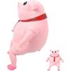 15cm Slow Climb Toy For Little Pig Cartoon Software Squid Animal Toy Birthday Gift For Kids Funny Sensual Stress Toy For Boy Girl - DD