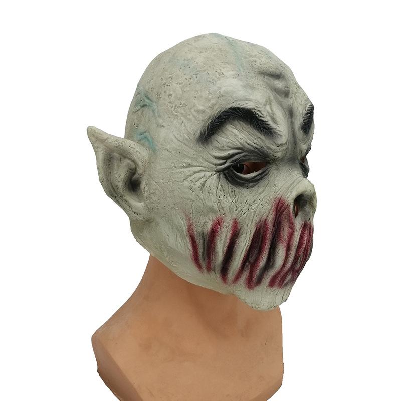 Halloween Slit-Mouth Alien Horror Mask Resident Evil Demon Zombie Scary Mask Party Latex Props