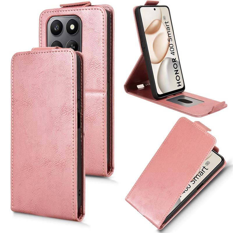 For Honor X7D 5G Flip Vertical Case Retro skin-friendly Full Cover Card Holder For Honor X7D 5G Phone Bags