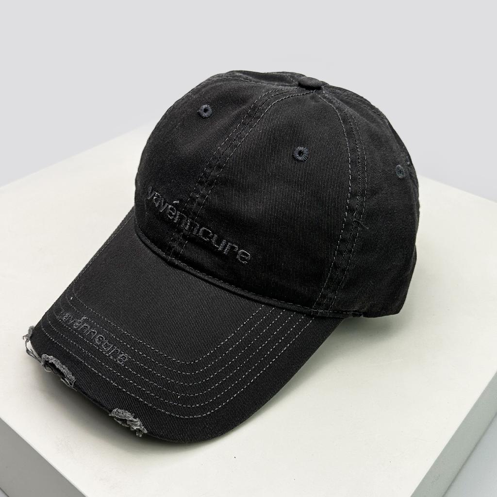 New Men Women American Vintage Embroidered Letters Baseball Hats Sunshade Street Versatile Broken Peaked Caps Personal Fashion