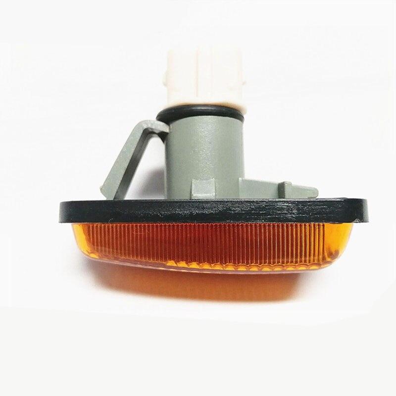 1/2pcs Side Lamps Auto Side Marker Indicator Repeater Amber Lights  Replace Car Accessories For Peugeot Citroen 106 306 406 806