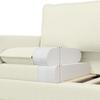 Sofa Set 2 pcs Cream Fabric