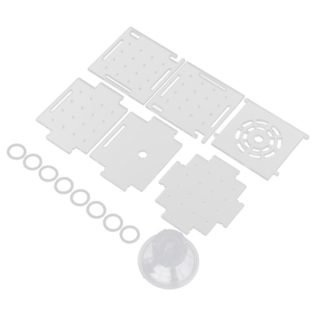 Fish Isolation Box Acrylic Fish Breeding Box Aquarium Hatchery for Baby Fishes Shrimp