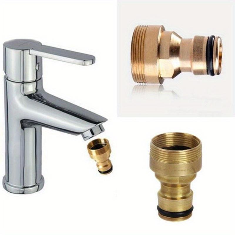 1PC Durable Quick Connection Garden Water Pipe Adapter - Leak-proof Faucet Connector for Easy Watering
