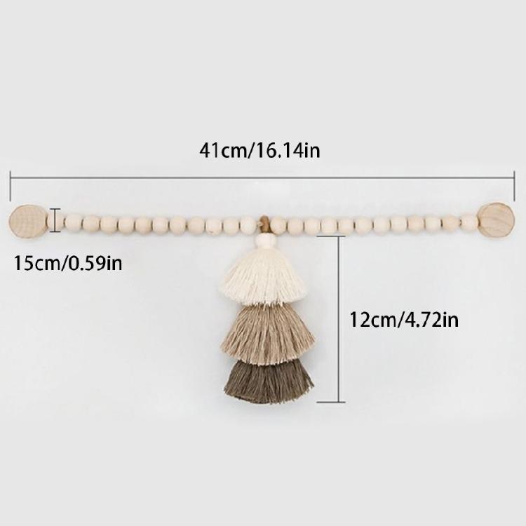 Vorhang Raffhalter Holzperlen Seil Magnete Saugnäpfe Schlafzimmer Vorhanghalter Seil