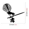 Metal Bird Stake Outdoor Garden Bird Statue Decorative Metal Animal Silhouettes for Tree Garden Decorative Bird Ornament