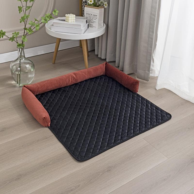 Doghouse Cat House Four Seasons Simple Waterproof Soft Comfort Dog Mat Cat Bed Anti-Slip Pet Sofa Pad