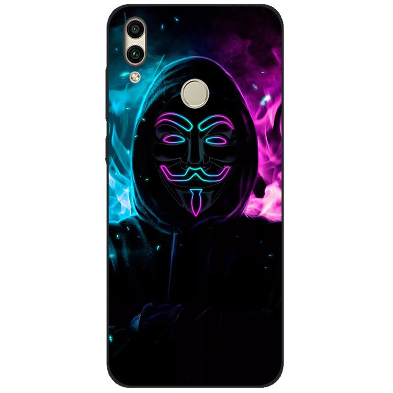 For Huawei Honor 8C 8 C Shockproof Protective Phone Case on Honor 8C Fashion Silicone Cover Honor8C Case 6.26" Honor 8C Case