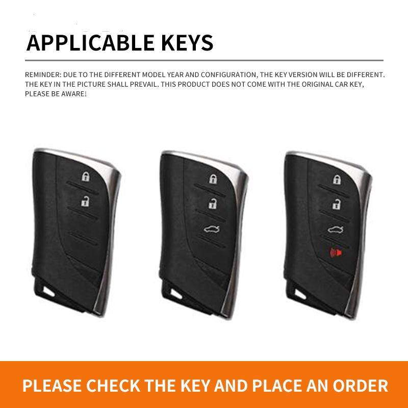 Car Key Case Cover Shell Bag For Lexus NX ES UX US RC LX GX IS RX 200 250h 350h LS 450h 260h 300h UX200 Keychain Accessories