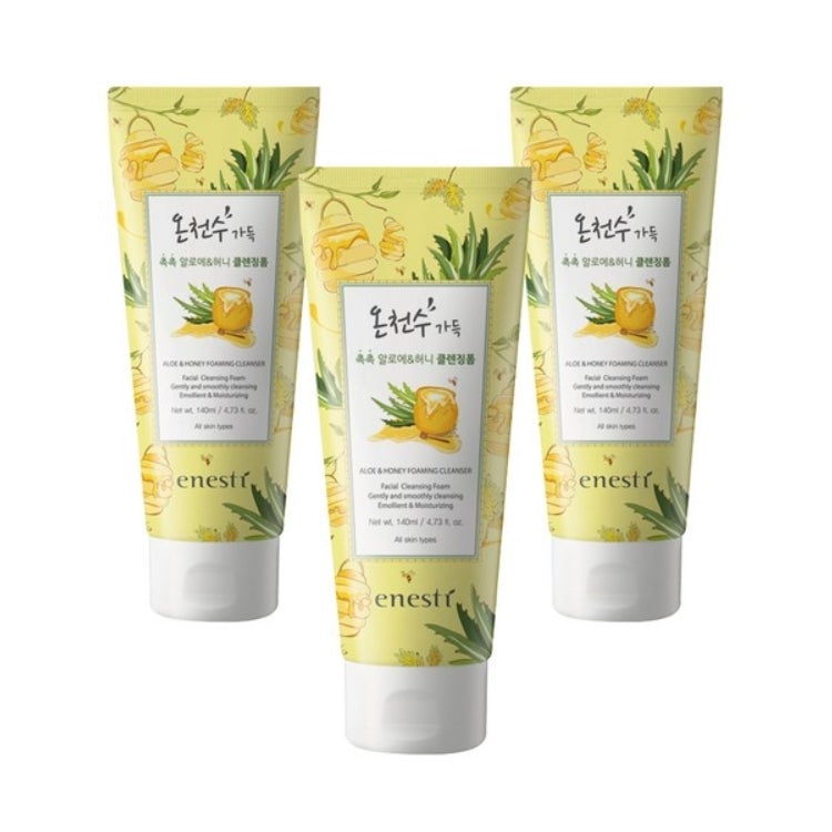 

Enesti Spa Очищающая пенка с алоэ и медом 140 мл*3 шт.