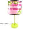 Les Trésors De Lily [K7833] - Cylinder Lamp 'Fairy Dreams' Green Black