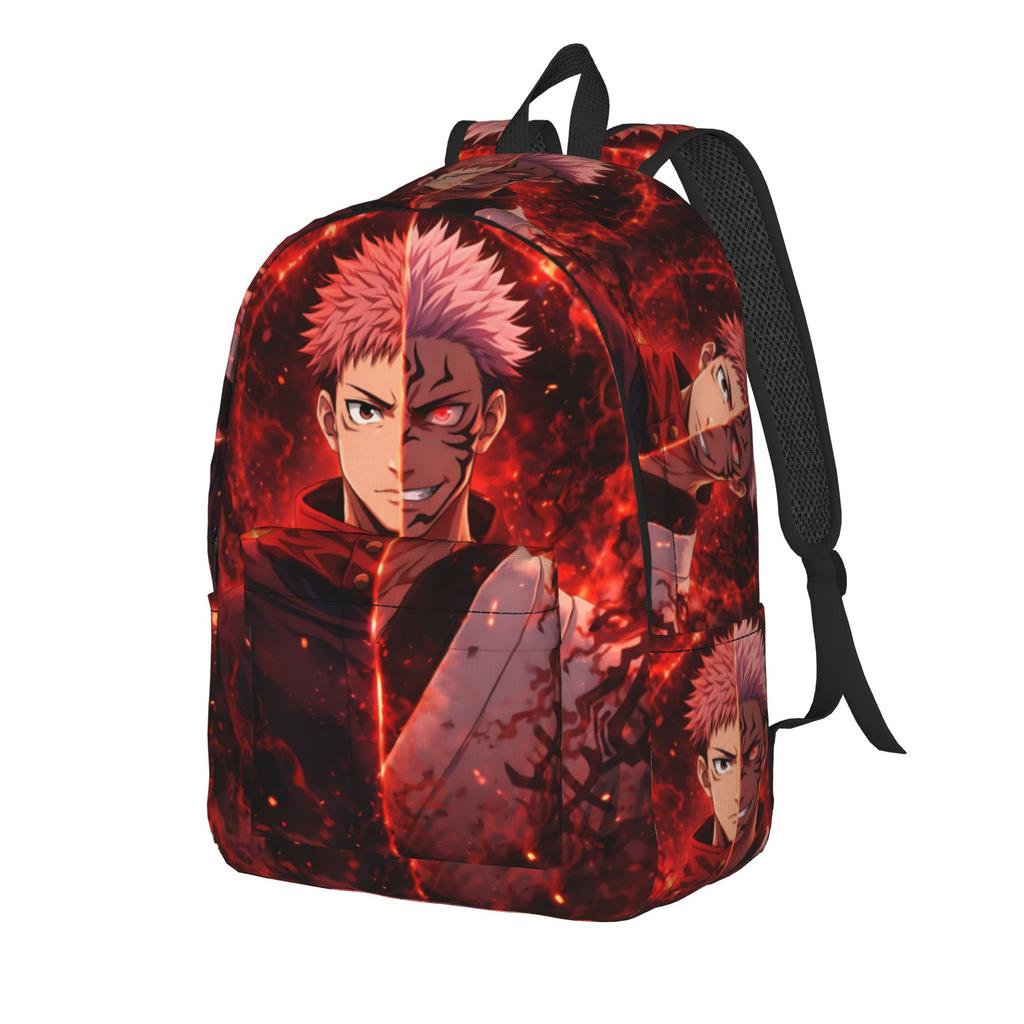 Fashion Jujutsu Kaisen Backpack funko Mochilas Daily For Work Office Retro Washable Rucksack
