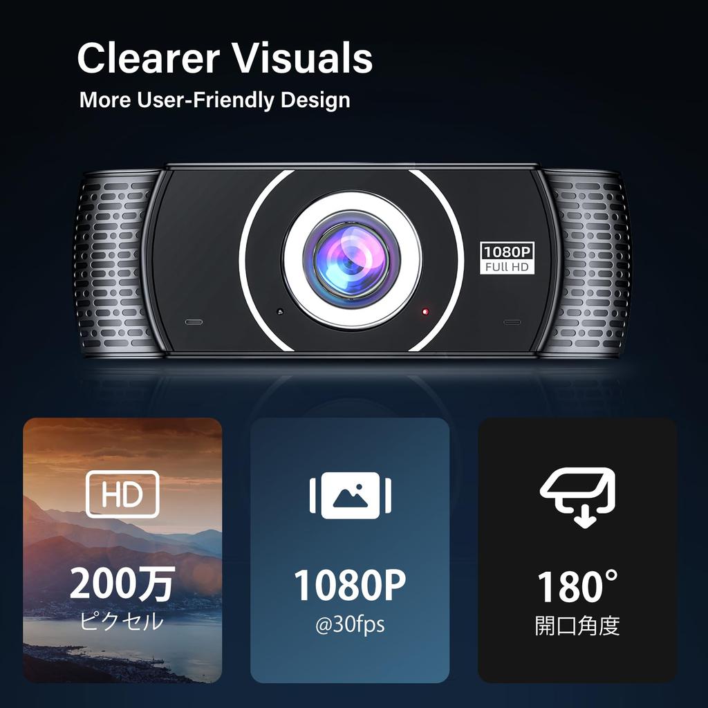 Winkel 1080P Full 2 USB 30 HDR Bildkorrektur Auto Licht Externe Webcam für Live Arbeit von Video Online-Klassen und Plug Manueller Fokus Branchenweit Erster