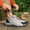 Outdoor Hiking Shoes Women Lace-up Anti-slip Shock-absorbing Low-top Men Shoes Women Flat Breathable  Casual Sports Shoes Men