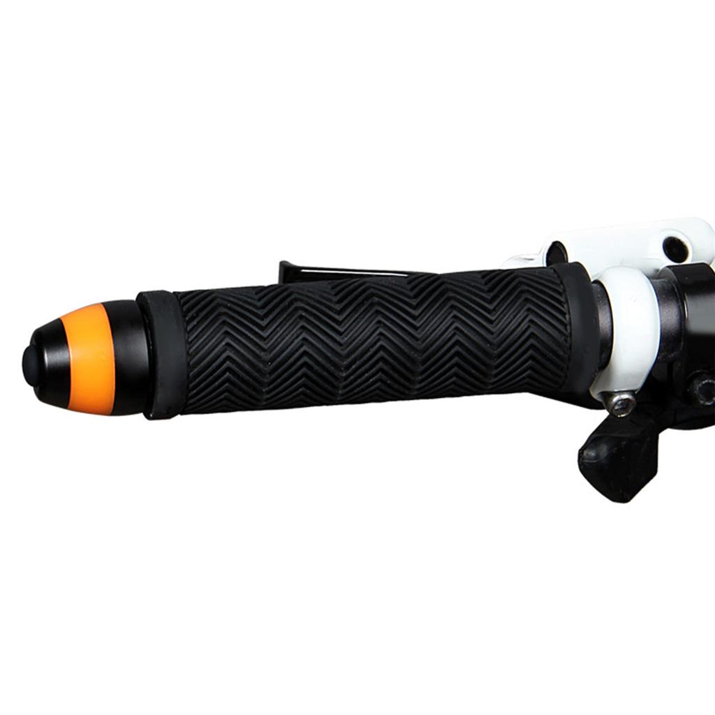 Luce Manubrio Bicicletta Luce di Sicurezza Manopola Manubrio Luce Bici a Batteria Ciclismo LED Tappi Manubrio Luce Indicatore