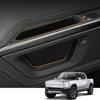 For RIVIAN R1T R1S Car Side Door Handle Storage Box Tray ABS Organizers Accessories Black 4PCS