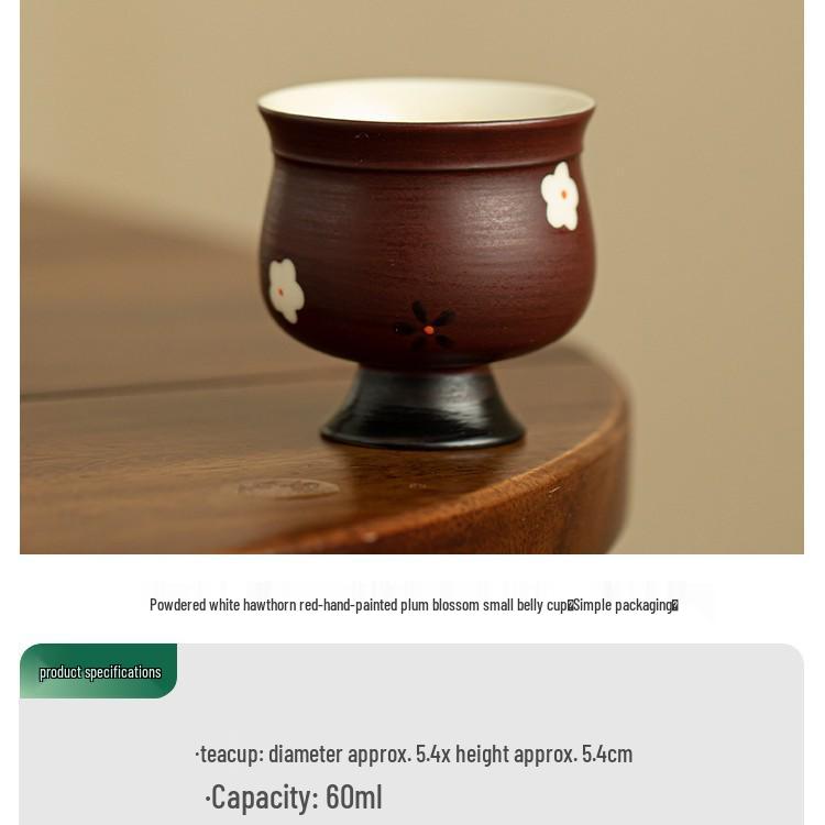 

Керамический чайный набор ручной росписи «Маргаритка» для чая кунг-фу - Чайная чашка, Чашка мастера, Дегустационные и Ароматные чашки