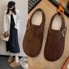Damen-Baumwollschuhe neue Herbst- und Winterschuhe Pedal Mao Mao Schuhe Winter Samt Bohnenschuhe warme Damenschuhe