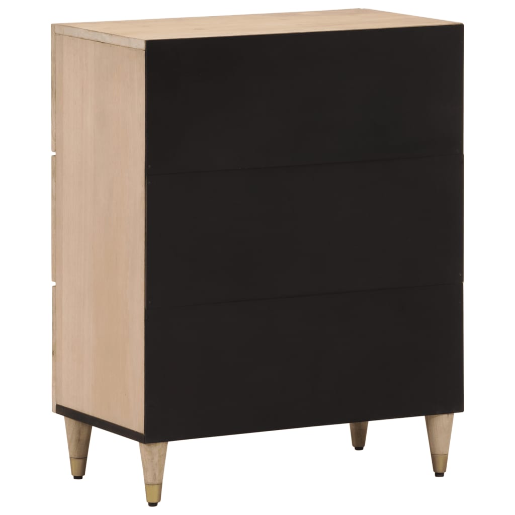 Side Tables (2 pcs) 60 x 33 x 75 cm Solid Mango Wood