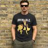 Invincibles Anime T Shirt for Unisex Cotton Vintage TShirt Round Collar Tee Shirt Short Sleeve Clothing Gift Idea