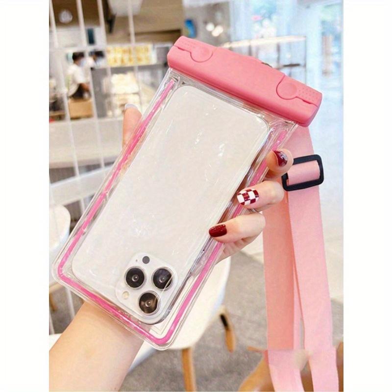 

Водонепроницаемый чехол для телефона Водонепроницаемая сумка для мобильного телефона Кроссбоди Шнурок Универсальный Сенсорный экран Плавать Нырять Защитный чехол Спортивная сумка Школьные принадлежности розовый