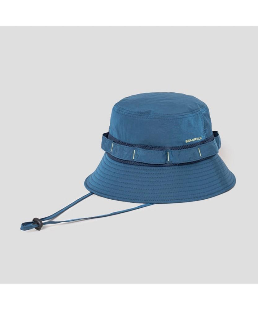 Binpolaegseseoli Nylon Stitch Bucket Hat - Blue