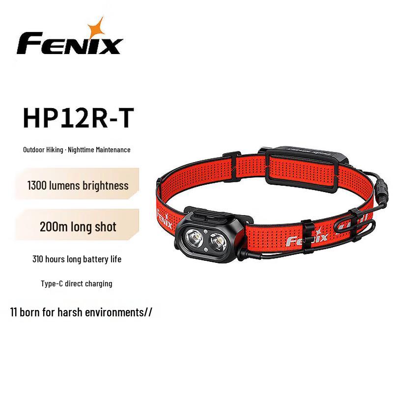 

Акумуляторний налобний ліхтар Fenix HP12R-T для активного відпочинку