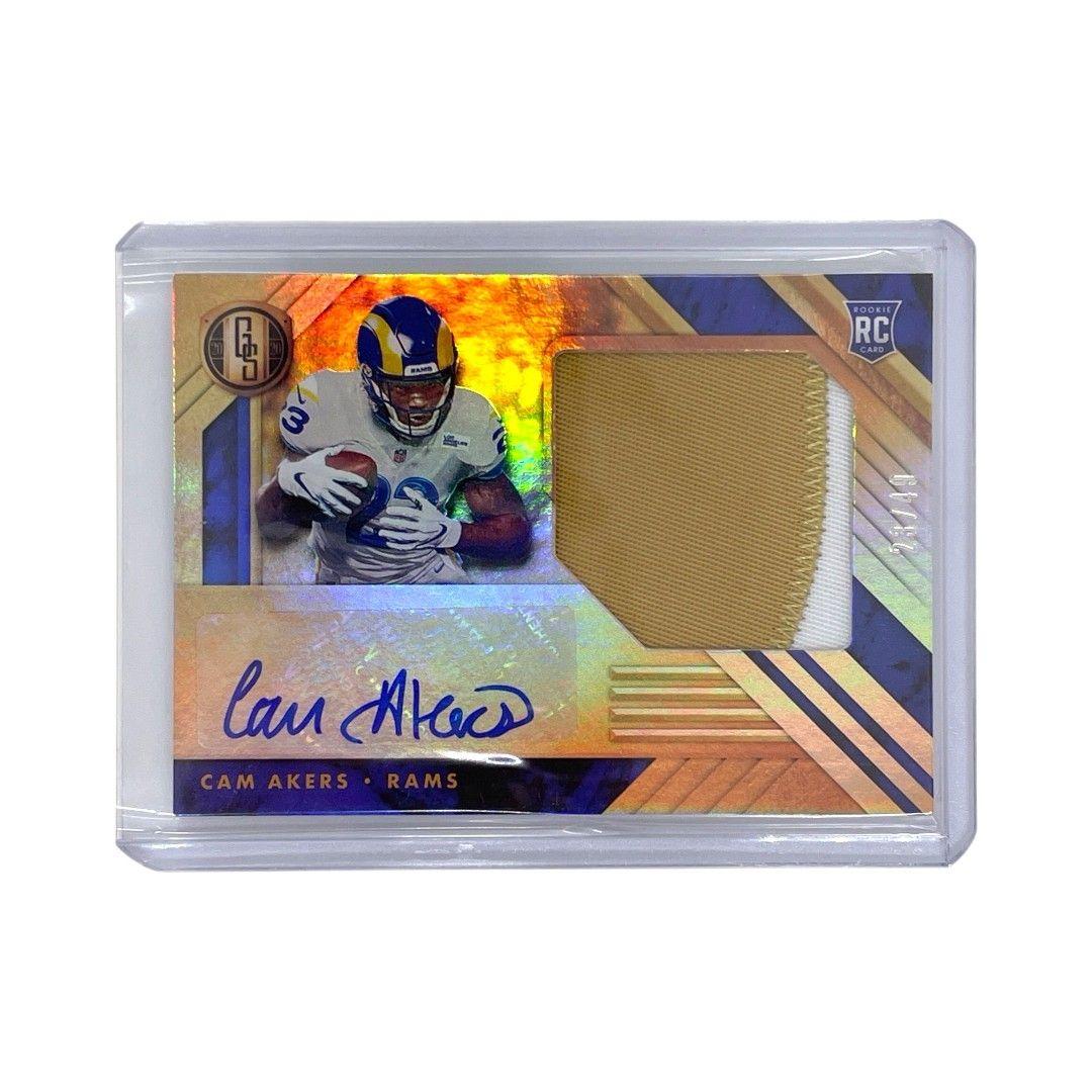 Used PANINI NFL Card GOLD STANDARD CAM AKERS LOS ANGELES RAMS 23/49 #AJ-CA Free Shipping Used IT1