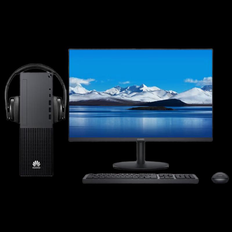 

Huawei Qingyun W525 Desktop PC with Pangu M900 & 23.8-inch Monitor (CN version)