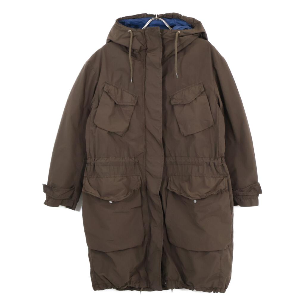 ASPESI [Domestic genuine] 02937N0N03F973 Nylon padded military jacket coat S khakiUsed