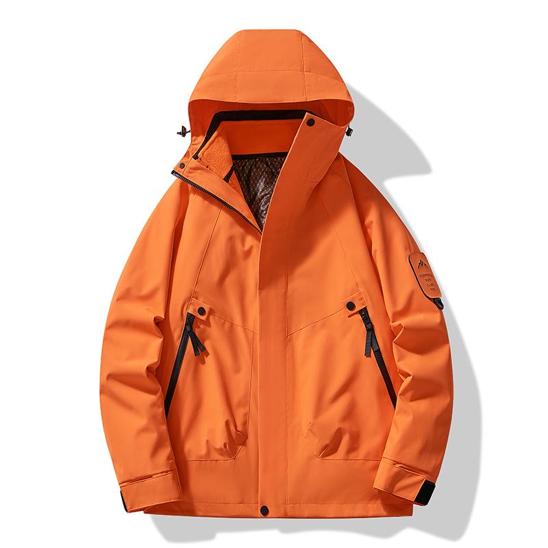 Men s Waterproof Windproof Outdoor Jacket for Spring and Autumn - Mountain Style Climbing, Fishing, and Workwear Extra Small