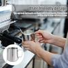 350/600ML Milk Frothing Jug for Coffee Machine 304 Stainless Steel Milk Pitcher Cup with Spoon Durable Milk Cup for Making