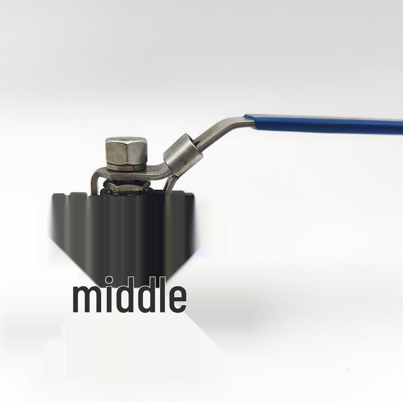 Carbon Steel High-Temperature Threaded Ball Valve - Three-Piece, Manual, High-Pressure, Butt Weld Pipeline Switch