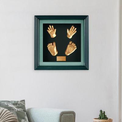 Baby Hand and Footprint Photo Frame Display Table Centerpiece Newborn Picture Keepsake