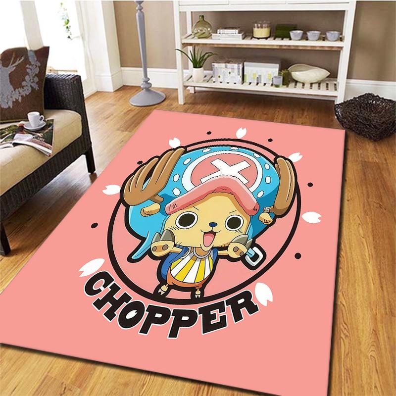 One Piece Tony Tony Chopper Carpet Rug For Living Room Bedroom Home Sofa Decoration Kids Play Nonslip Floor Mat