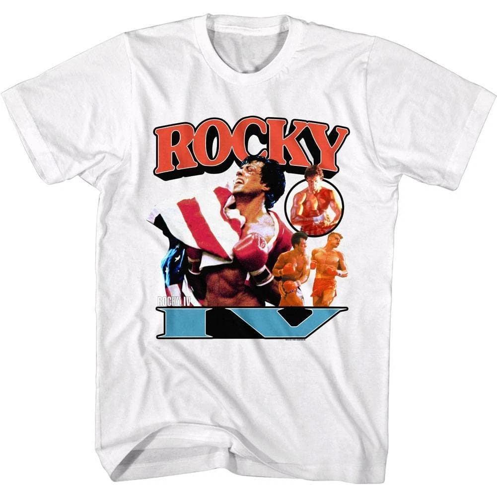 Rocky 4 Winner Movie Montage Men s T Shirt 3XL